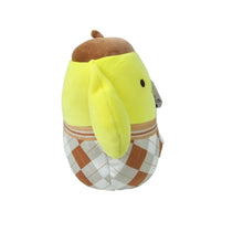 将图片加载到图库查看器,Squishmallows Yellow Plaid Pompompurin 6.5" 2023 Sanrio Winter Collection Stuffed Plush