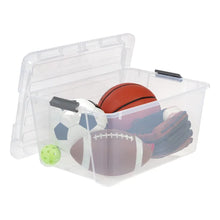 تحميل الصورة إلى عارض المعرض، IRIS 45QT Clear Storage Bin with Buckles