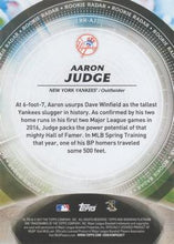 Load image into Gallery viewer, 2017 Bowman Platinum Aaron Judge Rookie Radar RC #RR-AJ 98/99