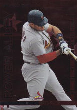 Load image into Gallery viewer, 2004 Donruss Power Alley Red 197/2500 Albert Pujols #PA1