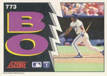 将图片加载到图库查看器,1991 Score Bo Breaker #773 Insert Bo Jackson Kansan City Royals