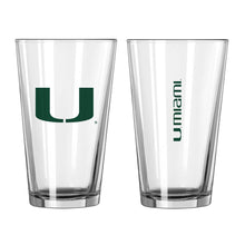 تحميل الصورة إلى عارض المعرض، NCAA Teams 16 oz Pint Glass - Assorted Team & Style Choose your