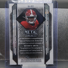 将图片加载到图库查看器,2021 Leaf Metal Draft Auto Rookie #/50 DeVonta Smith #BA-DS52 Philadelphia Eagles