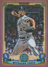 تحميل الصورة إلى عارض المعرض، 2019 Topps Gypsy Queen Purple Reynaldo Lopez #294 Chicago White Sox