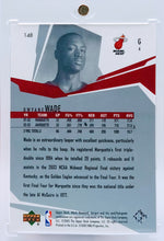 将图片加载到图库查看器,2003-04 Upper Deck Black Diamond Dwyane Wade Rookie Gems #148 RC NM Mint HOF