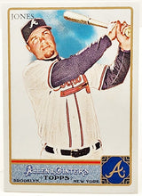 Load image into Gallery viewer, 2011 Topps Allen & Ginter's Card #53 Chipper Jones Atlanta Braves