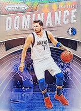 将图片加载到图库查看器,LUKA DONCIC 2019/20 PANINI PRIZM #20 SGC 8.5 DOMINANCE MAVS INSERT FG1233