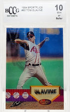 Load image into Gallery viewer, 1994 Sportflics 2000 #80 Tom Glavine Atlanta Braves Holographic Card BCCG 10 Gem Mint