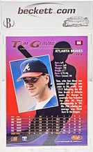Load image into Gallery viewer, 1994 Sportflics 2000 #80 Tom Glavine Atlanta Braves Holographic Card BCCG 10 Gem Mint