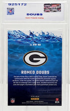 将图片加载到图库查看器,2022 Zenith NFL Romeo Doubs RC Rookie Wave Prizm #RW-RD Green Bay Packers Parish 9 Mint