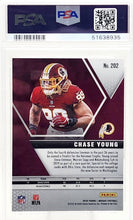 将图片加载到图库查看器,Chase Young 2020 Panini Mosaic Football #202 Rookie RC Washington Redskins PSA 9