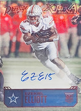 将图片加载到图库查看器,2016 Panini Prestige EZEKIEL ELLIOTT Rookie Auto XTRA POINTS #EE Cowboys SGC Auto 10 / 9 Mint
