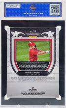 将图片加载到图库查看器,2021 Panini Chronicles #19 Mike Trout Crusade Holo ISA 9 Mint
