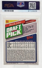 Load image into Gallery viewer, 1993 Topps Derek Jeter Rookie RC #98 PSA 6