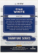 将图片加载到图库查看器,2021 Panini Donruss Signature Series EVAN WHITE #SS-EW Seattle Mariners