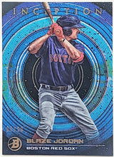 Load image into Gallery viewer, 2022 Bowman Inception Blue Foil #PABJ Blaze Jordan /99 Red Sox