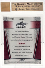Load image into Gallery viewer, 2011 Leaf Metal Draft Prismatic Blue Ichiro Suzuki On Card Auto BGS 9.5 /10