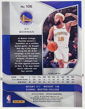 Load image into Gallery viewer, 2019-20 SPECTRA GOLD PRIZM RC ROOKIE KY BOWMAN #106 PSA 9 Mint GOLDEN STATE WARRIORS