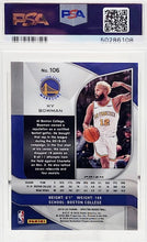 Load image into Gallery viewer, 2019-20 SPECTRA GOLD PRIZM RC ROOKIE KY BOWMAN #106 PSA 9 Mint GOLDEN STATE WARRIORS