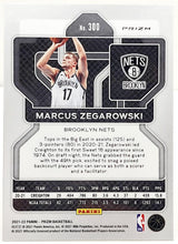 Load image into Gallery viewer, 2021-2022 Panini Prizm Pulsar Marcus Zegarowski #300 Brooklyn Nets
