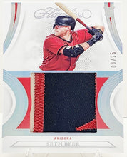 将图片加载到图库查看器,2022 Panini FLAWLESS SILVER Refractor Rookie Patch SETH BEER #P-SB 08/25