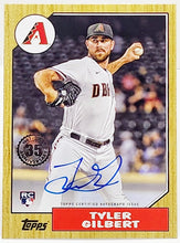 将图片加载到图库查看器,2022 Topps Update 1987 Tyler Gilbert Auto RC #87BA-TG Diamondback