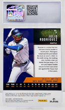 将图片加载到图库查看器,2022 Panini Capstone #14 Julio Rodriguez HOLO REFRACTOR ROOKIE RC MARINERS CSG 8.5 NM Mint