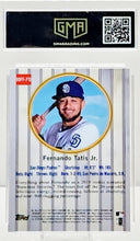 تحميل الصورة إلى عارض المعرض، 2019 بومان أفضل فرناندو تاتيس جونيور Rookie Refractor #99FF-FTJ GMA 10 GEM Mint