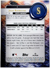تحميل الصورة إلى عارض المعرض، 2022 Topps Gold Label #4 Julio Rodriguez RC Rookie Mariners