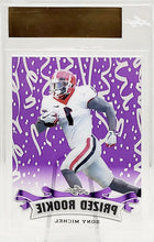 تحميل الصورة إلى عارض المعرض، 2018 Leaf Prized Rookies Sony Michel Clear Purple #1 Of 1