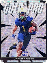 Load image into Gallery viewer, 2022 Leaf Pro Set Draft Proof Goin' Pro Silver Wave Jahmyr Gibbs RC Rookie #GP-JG1 ISA 10 GEM Mint