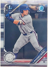 将图片加载到图库查看器,Shea Langeliers 2019 Refractor 1st Bowman Chrome #BDC-67 Pre-Rookie