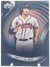 将图片加载到图库查看器,2022 Topps Chrome Black #99 Matt Olson 07/199