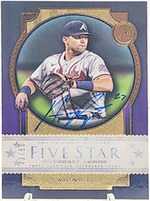 将图片加载到图库查看器,2022 Topps Five Star Auto Austin Riley #FSA-AR Braves Autograph /50