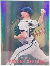 将图片加载到图库查看器,2022 Capstone Baseball Base Red #38 Spencer Strider - Atlanta Braves