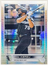 将图片加载到图库查看器,2022 Topps Chrome REFRACTOR Jose Abreu #28 Parallel Card Chicago White Sox - walk-of-famesports