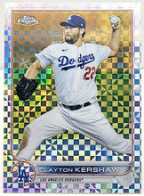 将图片加载到图库查看器,2022 Topps Chrome #183 Clayton Kershaw Xfractor Los Angeles Dodgers - walk-of-famesports