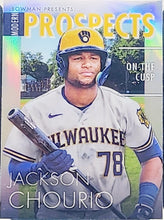 将图片加载到图库查看器,2023 Bowman Chrome Jackson Chourio Modern Prospects #MP-12 Brewers ISA 10 Gem Mint - walk-of-famesports