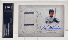 Load image into Gallery viewer, 2019 Topps Definitive #DRAC-HM Hideki Matsui Auto Relics 21/25 GMA 9 Mint - walk-of-famesports