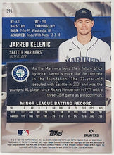 将图片加载到图库查看器,2021 Stadium Club Chrome Jarred Kelenic #396 Rookie RC Refractor 1991 Variation - walk-of-famesports