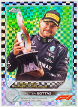 Load image into Gallery viewer, 2022 Topps Chrome F1 #166 Valtteri Bottas Checker XFractor