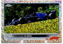 Load image into Gallery viewer, 2022 Topps Chrome F1 #124 Alexander Albon Mini Diamonds Refractor 169/299