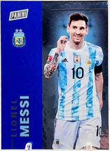 将图片加载到图库查看器,2022 Panini National Convention Insert Blue #N13 Lionel Messi /50