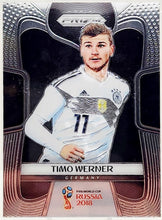 تحميل الصورة إلى عارض المعرض، جائزة بانيني الفضية لكأس العالم لكرة القدم 2018 رقم 98 تيمو فيرنر ألمانيا PSA 10