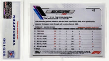 Load image into Gallery viewer, 2021 Topps Chrome F1 Max Verstappen Refractor #48 Parish 9 Mint