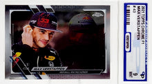 تحميل الصورة إلى عارض المعرض، 2021 Topps Chrome Formula 1 Max Verstappen Refractor #43 Parish 9 Mint