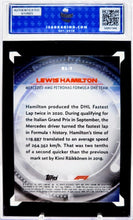 Load image into Gallery viewer, 2021 Topps Chrome F1 #RL1 Lewis Hamilton REDLINERS Card ISA 10 GEM MNT