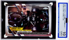 Load image into Gallery viewer, 2021 Topps Chrome F1 #166 Lewis Hamilton Refractor SP ISA 10 Gem Mint Mercedes AMG