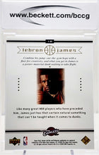 Load image into Gallery viewer, 2003 Upper Deck LeBron James Box Set #18 BCCG 10 Cleveland Cavaliers