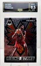 将图片加载到图库查看器,2021-22 Panini Mosaic Rising Stars Mosaic Prizm Evan Mobley #6 Rookie RC GMA 8.5 NM-MT